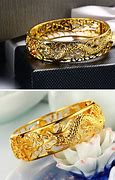 Image result for Chinese Simple Gold Bracelet