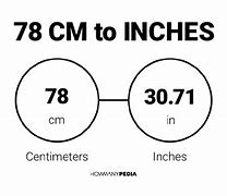 Image result for How Long Is 78 Cm