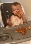 Image result for Baby Eating Pizza
