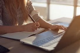 Image result for Girl Writing a Book