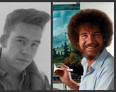 Image result for Bob Ross Straight Hair