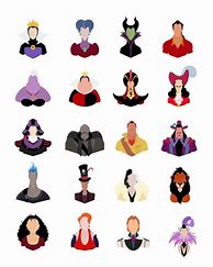 Image result for Minimalist Disney Villains