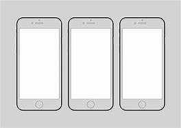 Image result for iPhone 6 Outline Actual Size