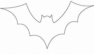 Image result for Bat Shape Outline