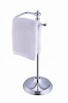 Image result for Free Standing Vanity Towel Holder