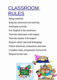 Image result for Sample School Rules and Regulations