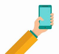 Image result for Cell Phone in Hand Clip Art