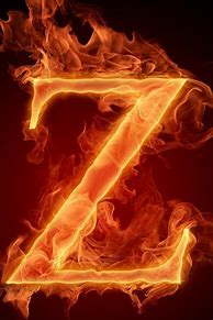 Image result for Letter Z with Fire Background