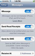 Image result for Turn On iMessage iPhone