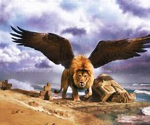 Image result for Mythical Creature Lion with Wings