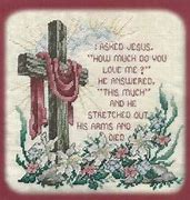 Image result for Religious Stamped Cross Stitch Kits