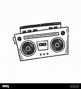 Image result for 80s Boombox Drawing
