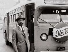 Image result for Martin Luther King Jr. during Bus Boycots