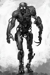 Image result for Cyborg Monster Concept Art