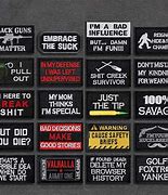 Image result for Funny Patch