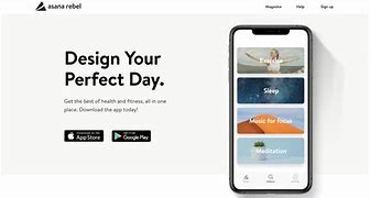 Image result for Mobile-App Homepage Example
