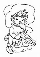 Image result for Cartoon Little Girl Eating Apple