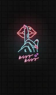 Image result for Cool Neon Message iPhone Wallpaper
