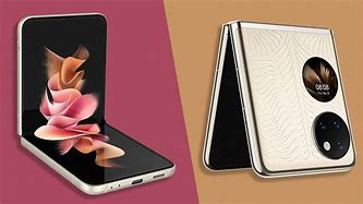 Image result for Samsung Galaxy Z Flip and Huawei