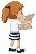 Image result for People Reading Newspaper Clip Art