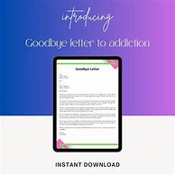 Image result for Goodbye Letter to Addiction Examples