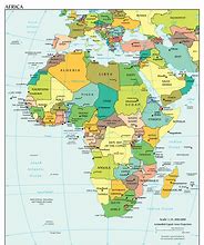 Image result for Africa Map with Labels