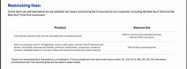 Image result for Best Buy Return Policy
