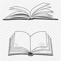 Image result for Open Book Drawing