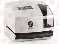 Image result for Lathem Model 100E