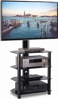 Image result for Computer and TV Stand Combo