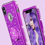 Image result for Glitter Rose Gold iPhone X Case