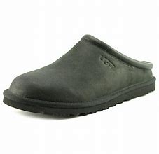 Image result for Men's Leather Clog Slippers