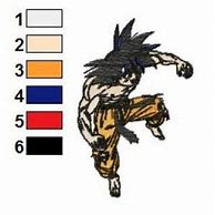 Image result for Dragon Ball Z Embroidery Design