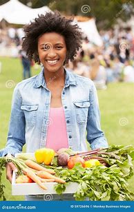 Image result for Woman Farmers Market