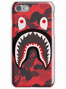 Image result for iPhone 7 Plus BAPE Case Red