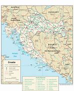 Image result for Croatia Map in English
