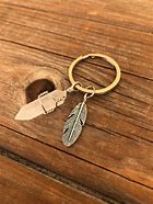 Image result for Feather Keychain