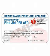 Image result for First Aid CPR Card Template