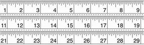 Image result for Measuring Tape 2 inches