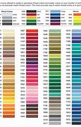 Image result for Machine Embroidery Thread Color Chart