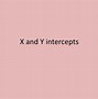 Image result for Horizontal Intercept