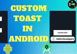 Image result for Toast Android Studio