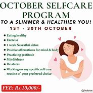 Image result for October Self-Care Challenge