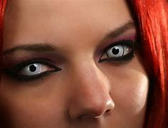 Image result for Red Contact Lens