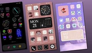 Image result for Custom iPhone Home Screen