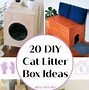 Image result for DIY Cat Litter Box
