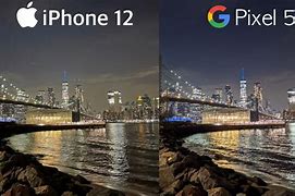 Image result for Pixel 5 vs iPhone 12 Camera