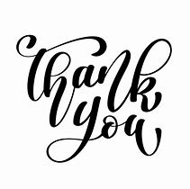 Image result for Thank You Calligraphy