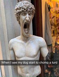 Image result for Statue Staring Meme