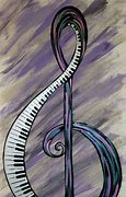 Image result for Paintbrush Music Notes Art
